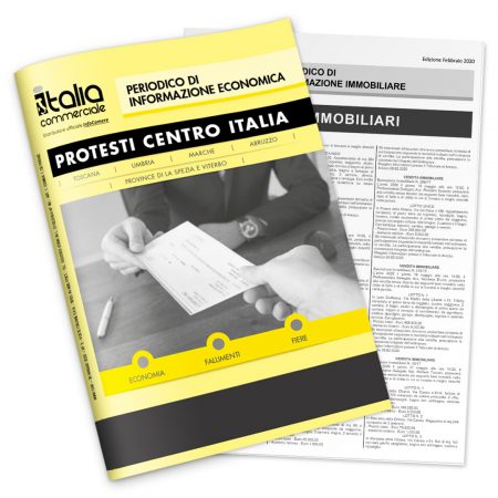 Bollettino Protesti Centro Italia - Periodico di informazione economica più inserto Aste Immobiliari